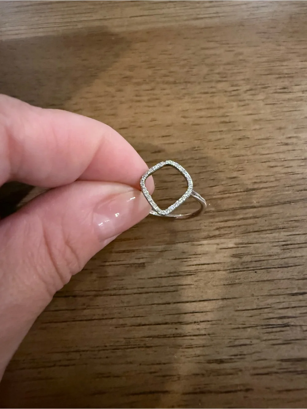 MONICA VINADER Riva Kite Ring in Sterling Silver
